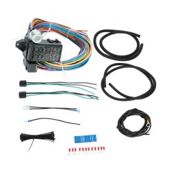 Universal 14-Fuse 12-Circuit Wiring Harness Kit