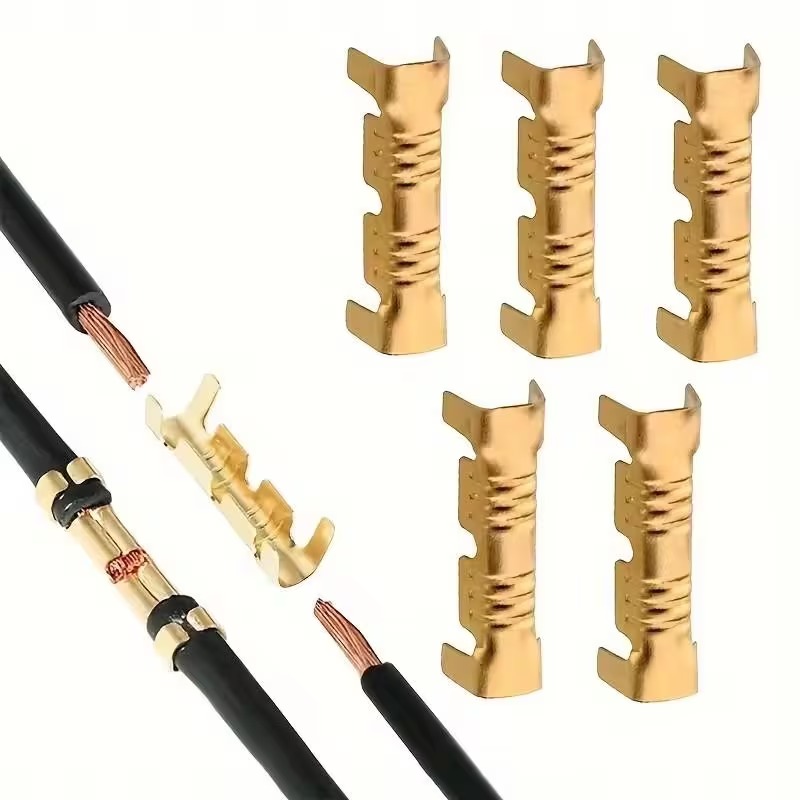 100-Piece U-Shaped Dual-Terminal Butt Connectors